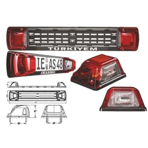 PLAKA LAMBASI MAXI LED