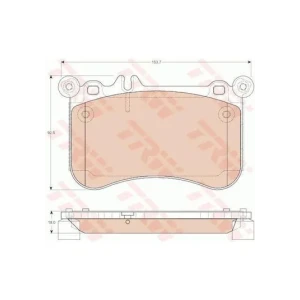 FRENDISK BALATA MERCEDES W212, W221, 2011- ON