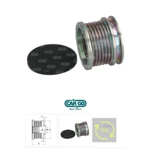 ALT RULMAN KASNAK AUDI A4 A5 A6 Q5 IBIZA 1,4-1,9TDI FABIA SUPERB 1,6-2.0 AMAROK T5 POLO 1,4 F-551406