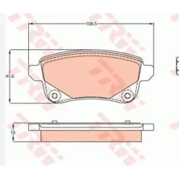 DISK BALATA RENAULT GRAND SCENIC III ARKA GDB2082