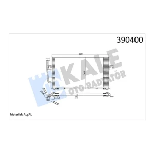KLİMA RADYATÖRÜ S40 IV40