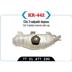 RADYATÖR EK SU DEPOSU RADYATÖR EK DEPO KAPAKLI CLIO III