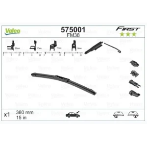 FİRST MULTİCONNECTİON FLAT BLADE (MUZ TİPİ) SİLECEK (UNİVERSAL) FLAT BLADE FM38 (X1) (380 MM)