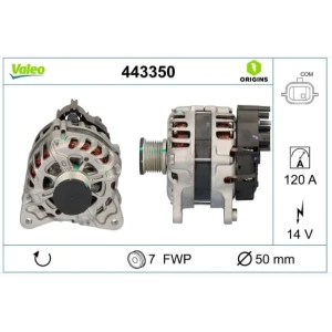ALTERNATÖR RENAULT CAPTUR II (HBJ) 1.0 TCE 100 12V S&S
