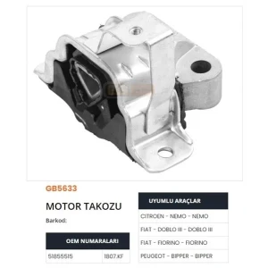 MOTOR TAKOZU DOBLO III FIORINO