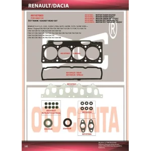 R-21-1700CC ÜST TK KEÇELİ SKC STANDART 1.40MM SUBA P LASTİKLİ F1N720-F2N700-710-722