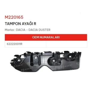 TAMPON AYAĞI SAĞ DACIA DUSTER