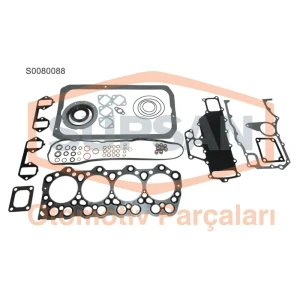 MOTOR TAKIM CONTA MİTSUBİSHİ CANTER ÇİFT TEKER FE6 59 KEÇELİ, SİLİNDİR KAPAK CONTALI
