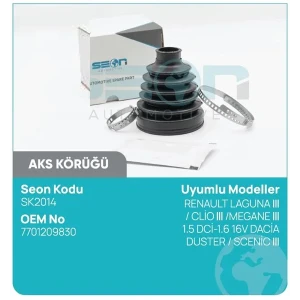 AKS KÖRÜĞÜ DIŞ RENAULT LAGUNA III CLİO III MEGANE III 1.5 DCİ-1.6 16V DACİA DUSTER SCENİC III 10789