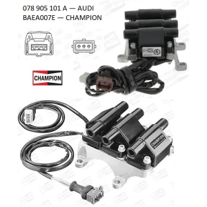 ATEŞLEME BOBİNİ AUDI - A4 8D2. B5 - 2.6-2.8 95-01. AUDI - A8 4D2. 4D8 - 2.8 95-96 BAEA007E