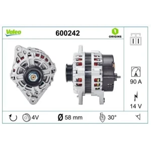 ALTERNATÖR HYUNDAI ACCENT 1.5/1.6 00-02, COUPE ELA
