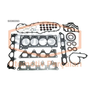 MOTOR TAKIM CONTA RENAULT MEGANE, SCENİC, LAGUNA, TRAFİC 2.0 16V (ENG. F4R) KEÇELİ, SUPAP LASTİKLİ - SİLİNDİR KAPAK CONTALI