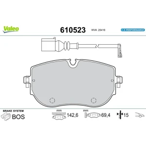 FREN BALATASI EV VW ID.4 FR