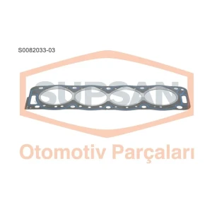 SİLİNDİR KAPAK CONTASI PEUGEOT PARTNER - CİTROEN B ERLİNGO - BOXER DİESEL 1.9 (ENG. XUD7/XUD9/9A) 3 ÇENTİK - SACLI ÖZEL KLİNGRİT