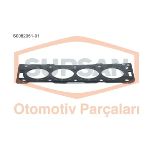 SİLİNDİR KAPAK CONTASI PEUGEOT PARTNER / CİTROEN B ERLİNGO (ENG. DW8) 1 ÇENTİK - ÇOK KATMANLI ÇELİK