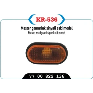ÇAMURLUK SINYALI SARI MASTER EM