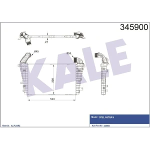 INTERCOOLER TURBO RADYATÖRÜ ASTRA H