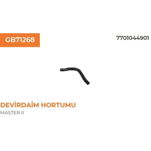 DEVİRDAİM HORTUMU RENAULT MASTER 2,8DTI 7701044901