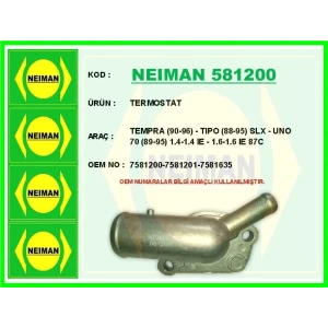 TERMOSTAT TEMPRA (90-96) - TIPO (88-95) SLX - UNO 70 (89-95) 1.4-1.4 IE - 1.6-1.6 IE 87C