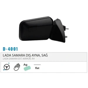 DIŞ DİKİZ AYNASI MEKANİK SAĞ LADA SAMARA M004.4001