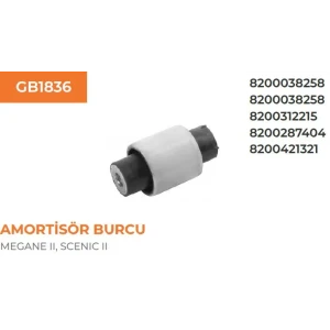 ARKA AMORTİSÖR BURCU MEGANE II-SCENIC II