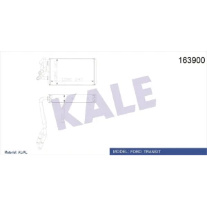 KALORİFER RADYATÖR PETEGI 2 SIRA TRANSIT 10 V347 AC