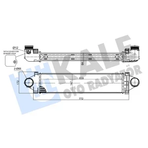 TURBO RADYATÖRÜ LAND ROVER FREELANDER 2 2.2TD 4×4 06<14 AL/BRZ