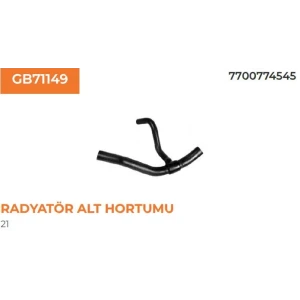 RADYATÖR ALT HORTUMU RENAULT RENAULT 21 7700774545