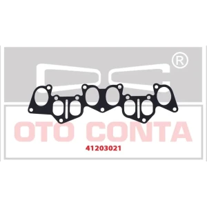 EGZOZ BOGAZ CONTASI PARTNER 1.9 PEUGEOT 405 BERLINGO 1.9D MANIFOLD CONTASI EGZOZ D9A-D9B-XUD9 DJZ-AJZ 0349.47