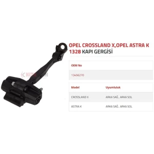 KAPI GERGİSİ ASTRA K CROSSLAND X ARKA 2016 -
