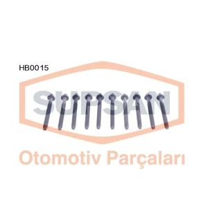 SAPLAMA SETİ PEUGEOT PARTNER 1.9D (DW8) (08469 MOTORA KADAR) PARTNER 1.7 D (XUD7) PARTNER 1.9 D (XUD9) PARTNER 1.9 TD (XUD9T) 0204.65 X 10 ADET