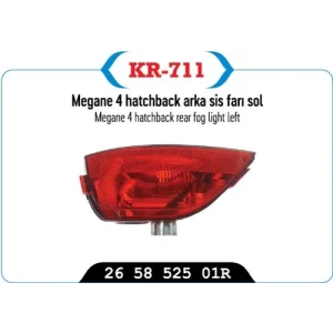 SİS FARI ARKA SOL SYMBOL MEGANE IV SANDERO JOY MODEL