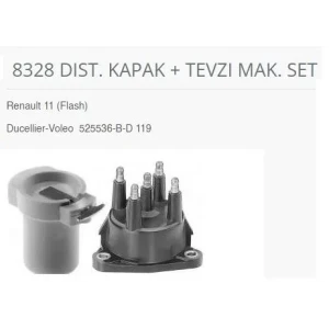 DİSTRİBÜTÖR KAPAK + TEVZII MAKARASI KİT FLASH