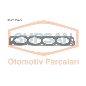 SİLİNDİR KAPAK CONTASI PEUGEOT PARTNER / CİTROEN B ERLİNGO (ENG. XUD9TE/TF) 4 ÇENTİK - SACLI ÖZEL KLİNGRİT