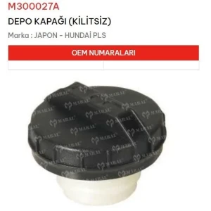DEPO KAPAĞI KİLİTSİZ HUNDAİ PLS