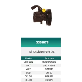 DİREKSİYON POMPASI HİDROLİK 106 1.4-106 1.5D HATTAT/HEMA