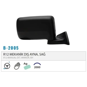 DIŞ DİKİZ AYNASI DOKUNMATİK SAĞ R12 M002.2005