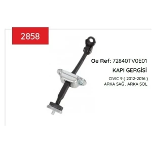 KAPI GERGİSİ ARKA HONDA CİVİC 9 2012-2016