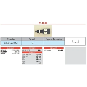 FREN MÜSÜRÜ R12 INCE DIŞ - GARANTİSİ YOKTUR