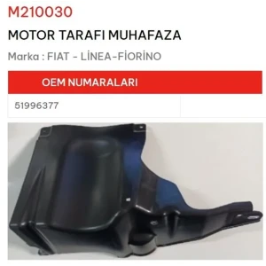 MOTOR TARAFI MUHAFAZA LİNEA-FİORİNO