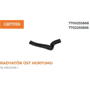 RADYATÖR HORTUMU ÜST MEGANE R19 1.6 8V