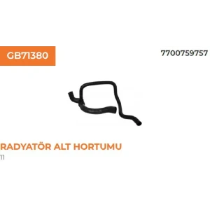RADYATÖR ALT HORTUMU RENAULT RN 11 D-TU 7700759757