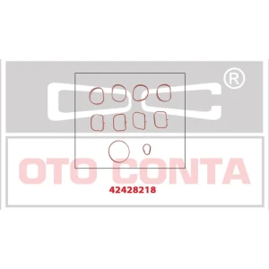 EMME MANİFOLT CONTASI TAKIM FİAT EGEA-DOBLO 1,4 16 V -