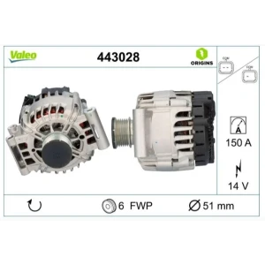ALTERNATÖR C4 PİCASSO II- DS4- 308 II- 5008