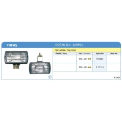 SİS FARI M131 DOGAN SLX 90 MODEL