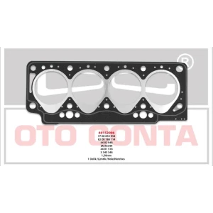 SİLİNDİR KAPAK CONTASI R19 MEGANE 1.50 MM 1 DELIK R19 KANGOO MEGANE TD 1.50MM 1 DELIK OZEL TAKVİYELİ F8Q 600 610 630 632 7700853954