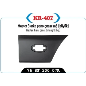 YAN ARKA PANO ÇITASI SAĞ BÜYÜK MASTER III
