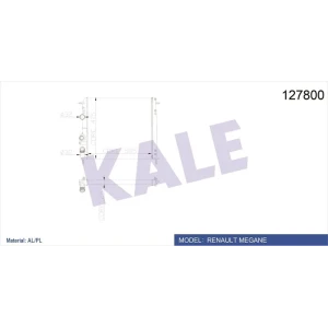 RADYATÖR KLİMALI LOGAN MEGANE 1.6 8V 16V