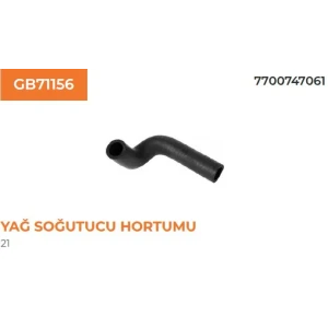 YAĞ SOĞUTUCU HORTUMU RENAULT RENAULT 21 1,7 770074