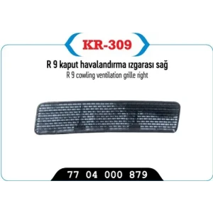 ON KAPUT HAVALADIRMA IZGARASI SAĞ R9